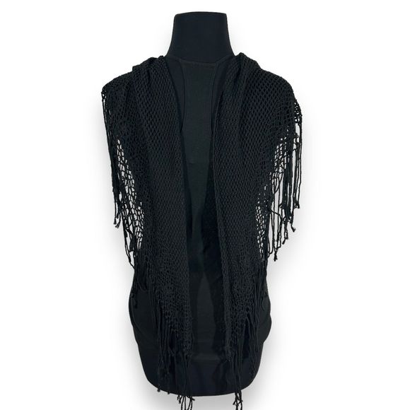 Alice +‎ Olivia Crochet Fringe Tank Top - Picture 4 of 9